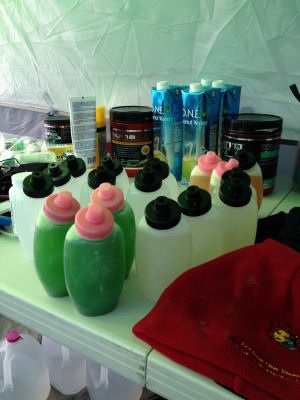 Fitletic Water bottles at Across the Years tent